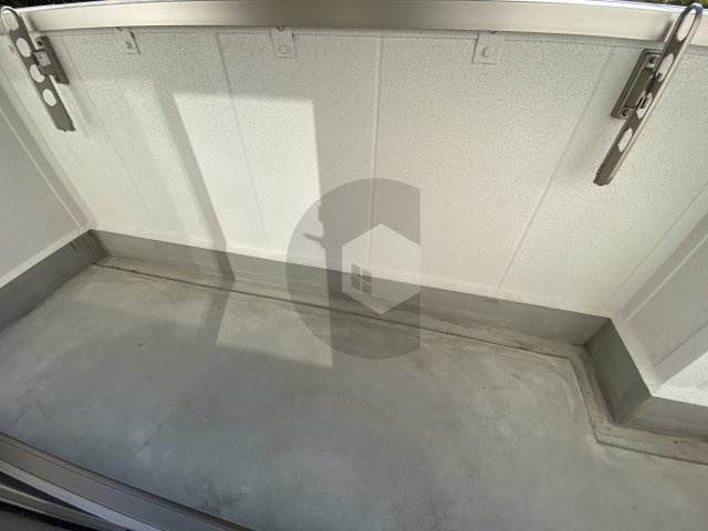 アルカ弥刀駅前のバルコニー
