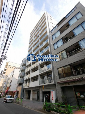 ドゥーエ新富町の外観