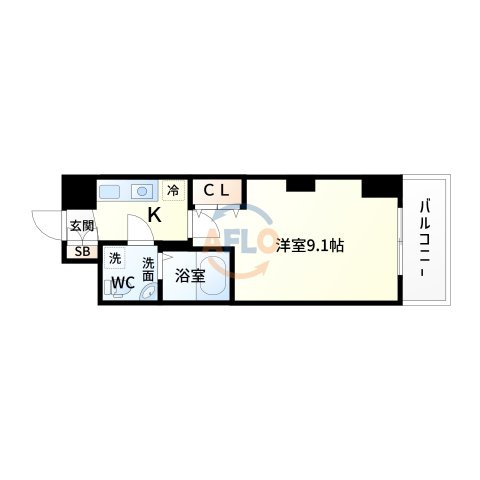 セレニテ新大阪2番館の間取り|セレニテ新大阪弐番館　間取り
