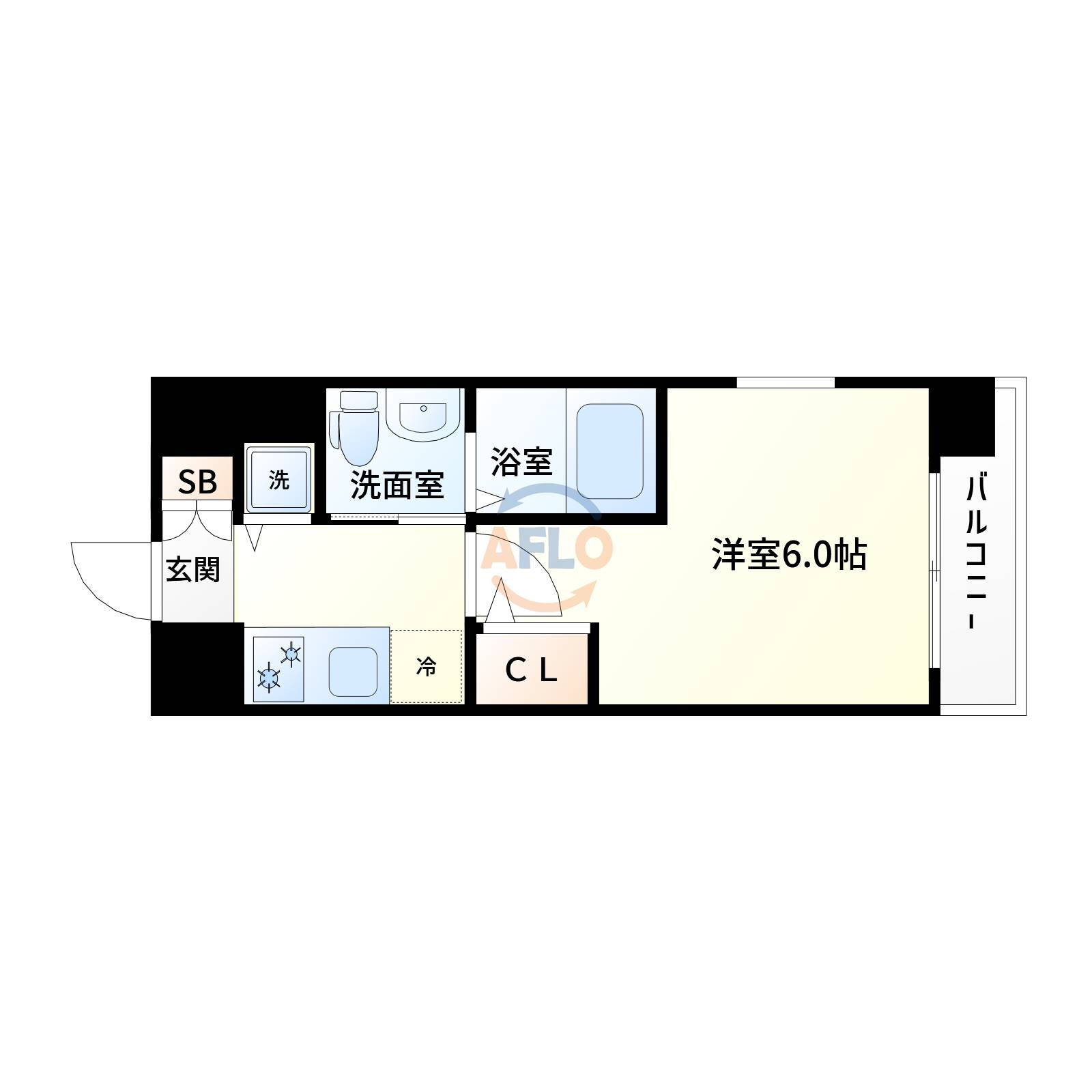 エスリード新大阪ノースの間取り|エスリード新大阪NORTH　間取り