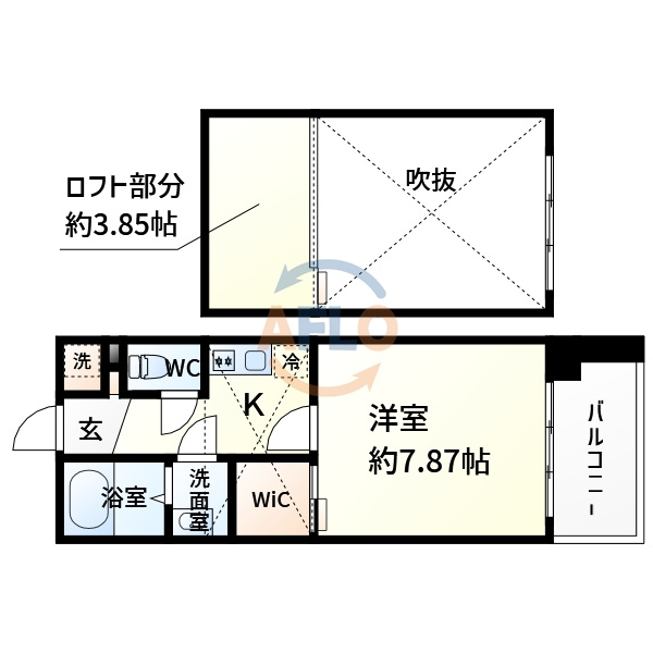 フォレステージュ江坂公園の間取り|フォレステージュ江坂公園　間取り