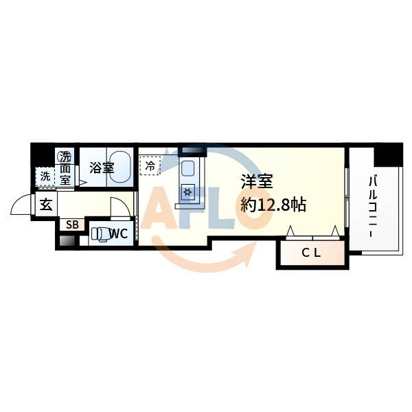 パストラーレ江坂の間取り|パストラーレ江坂　間取り