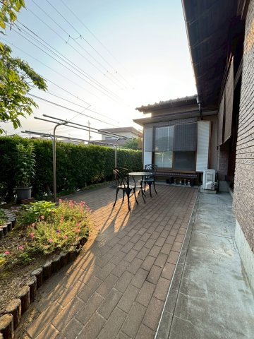 東金市福俵　中古戸建の庭|2026年7月16日撮影