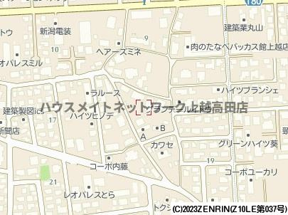 グランシャレー春日の地図|位置図