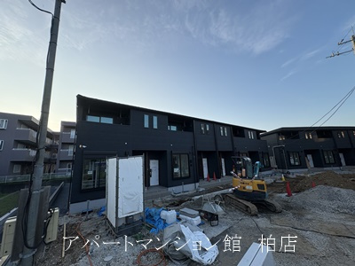 ジェルメ柏Ａ棟の外観