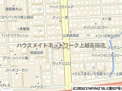ヴィア　マーレの地図|位置図