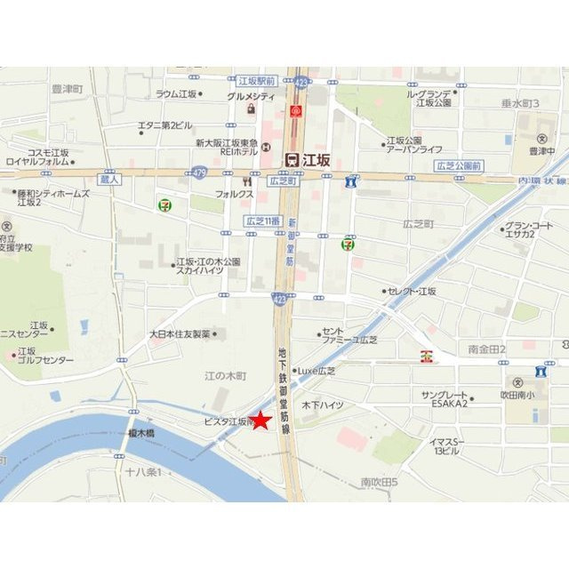 ビスタ江坂南のその他|マップ