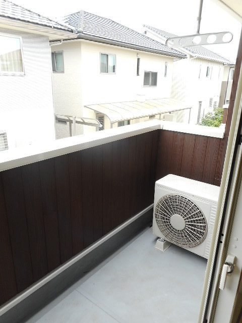 ポム・ダムールＣのバルコニー