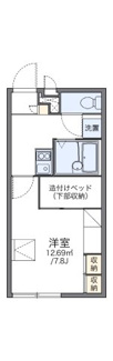 【間取り】 | レオパレスモルトベーネⅡ