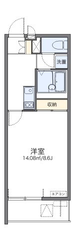 レオネクストひまわりⅡの間取り