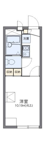レオパレスＮオオエの間取り