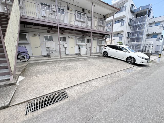 みのりハイツの駐車場