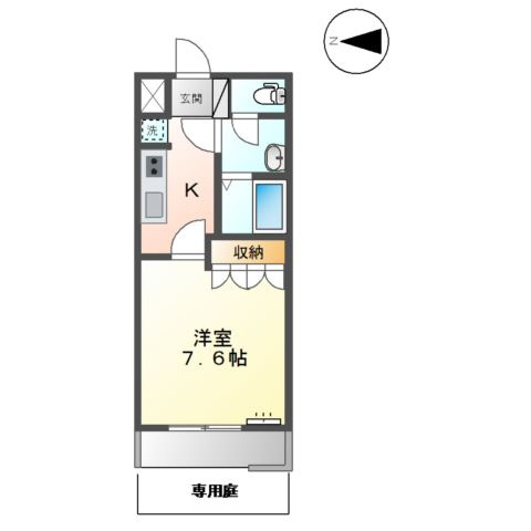 スクエアＳＡＳＡＩの間取り