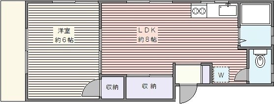 ハイム大塚２の間取り