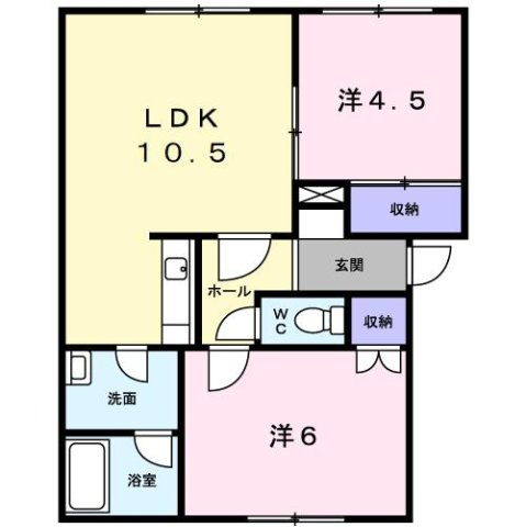 プラドール八軒の間取り