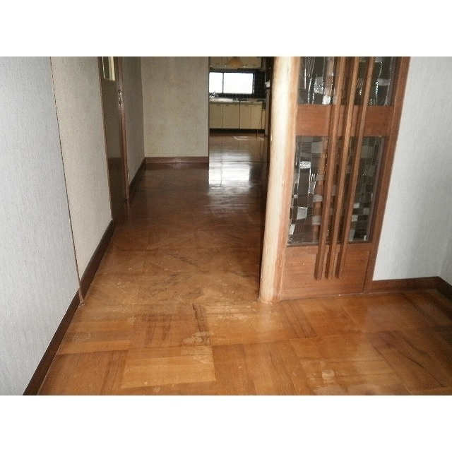 奥田戸建の玄関