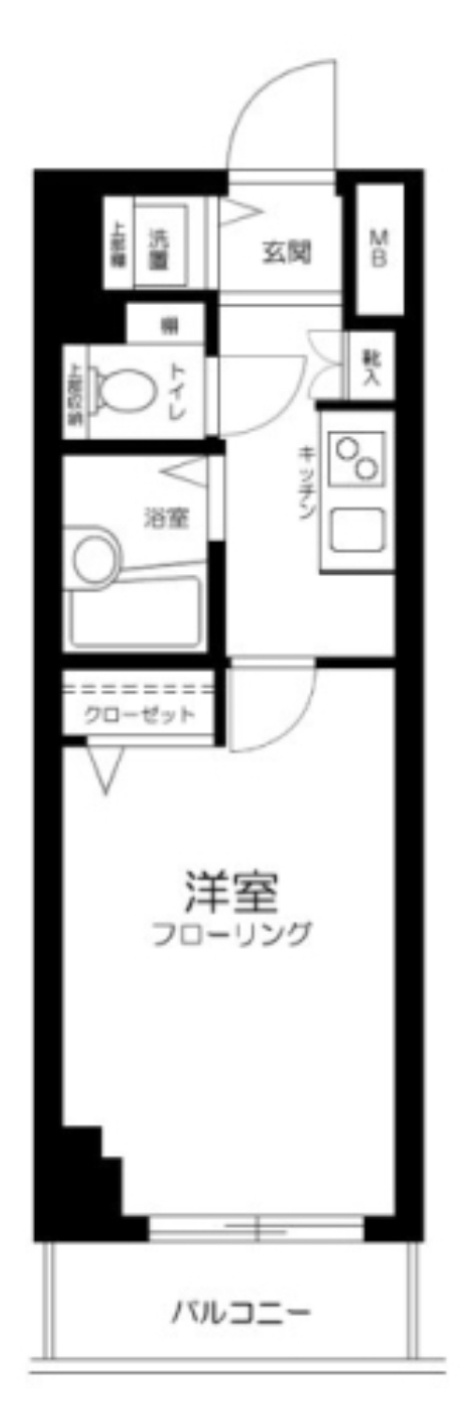 フェニックス方南町弍番館の間取り