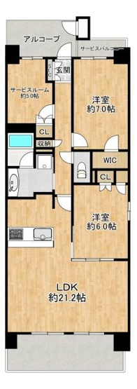 【間取り】 | ワコーレ舞子シーテラス