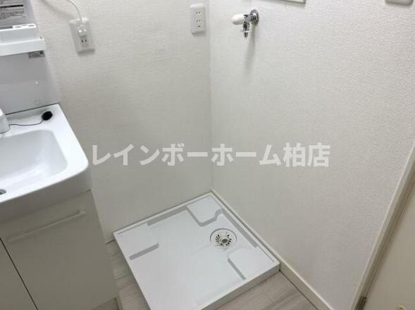 特典：仲介手数料が無料です!!の設備|室内洗濯機置場です