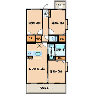 【間取り】 | ラフィーネ昭南