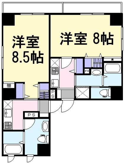 【間取り】 | フェリーチェ姫路駅前