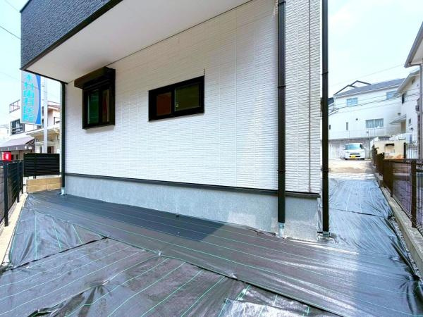 横浜市港南区芹が谷１丁目の中古一戸建の庭