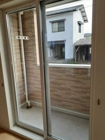 ハピネス高良台のバルコニー