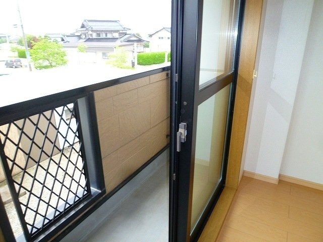 リヴァーサイド　ＨＫのバルコニー