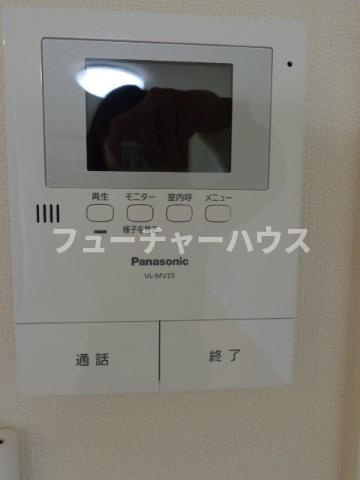 サンハイムのセキュリティ|カメラ付インターホン