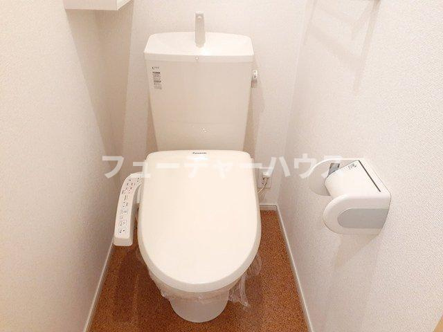 ル　ソレイユ　Ⅱのトイレ|落ち着いたトイレです