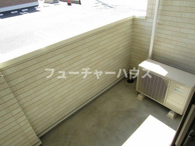 サニーメゾンＢのバルコニー