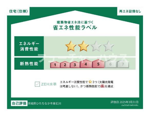 プランドール（Prendre）の省エネ性能ラベル|省エネ性能ラベル