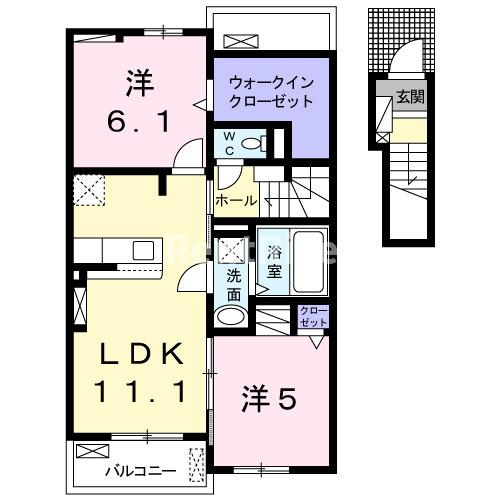 ネオ　ブルックの間取り|間取図