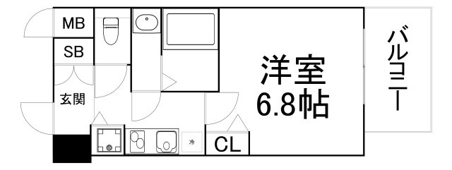 【間取り】 | オルゴグラート森ノ宮南館