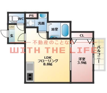 THE NOBLES久留米中央【キャッシュバック対象】の間取り|※同建築会社施工物件の写真　※現状優先