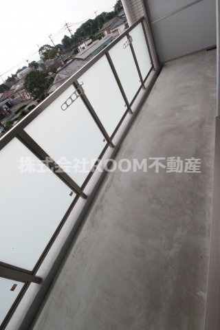 都原グランテラスのバルコニー|落ち着いた時間を過ごせるバルコニーです