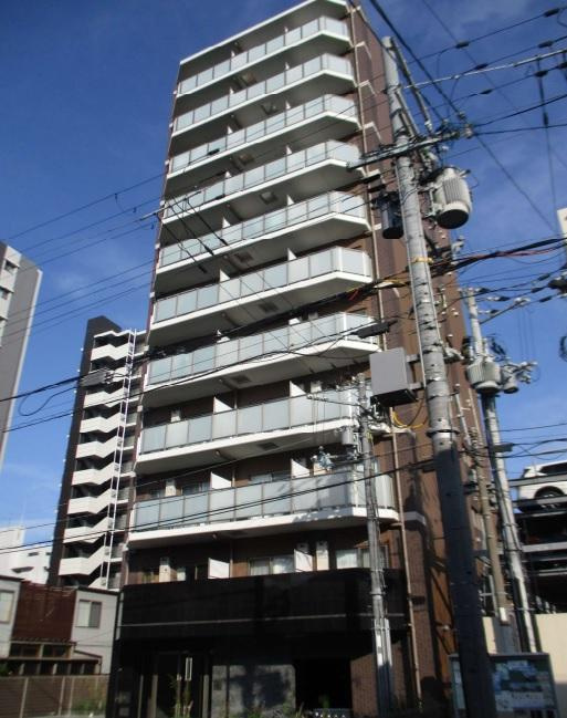 サンシルク阿倍野の外観|外観は落ち着いています
