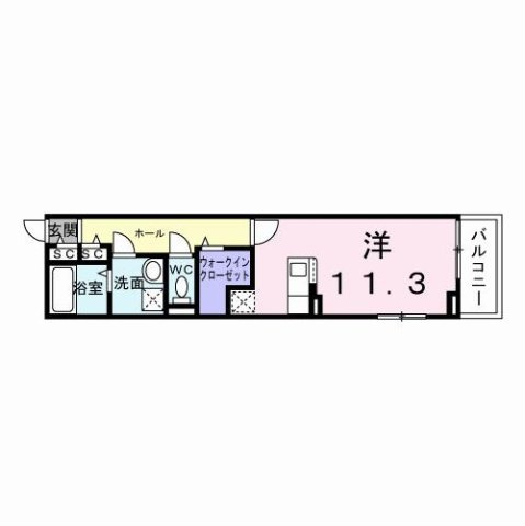 Ｌｅ・Ｃａｄｒｅの間取り