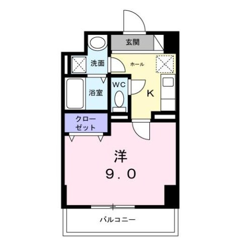 サニーレジデンス吉野Ⅱの間取り