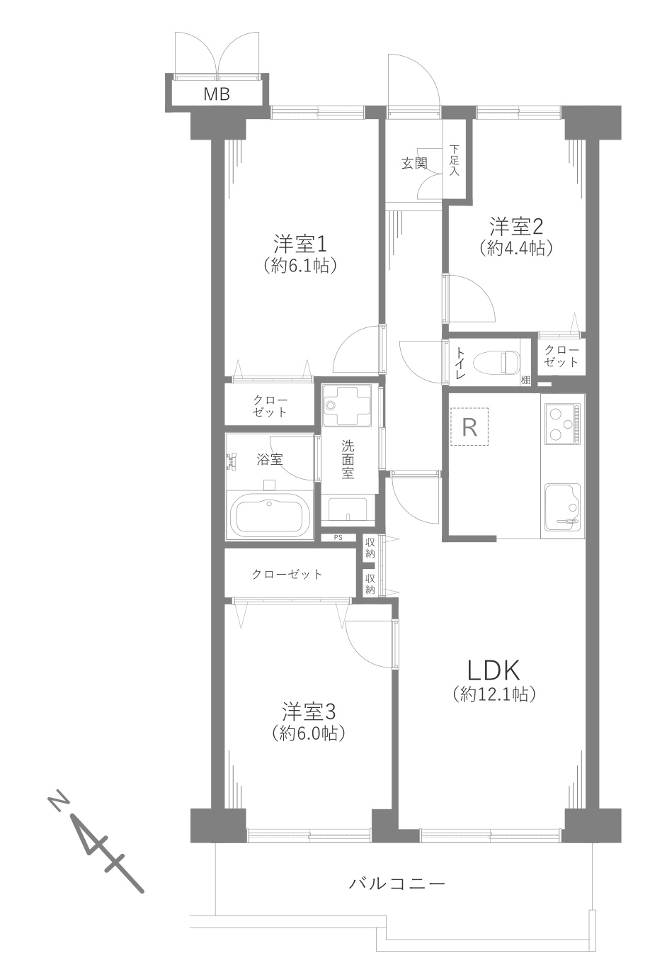 ビューパレー柏若柴