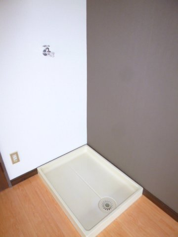 緒方ビル【キャッシュバック対象物件】の洗面所|室内洗濯機置き場