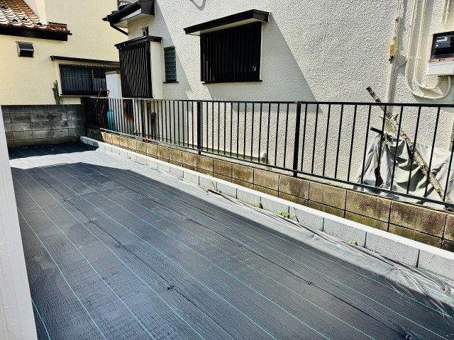 八王子市　中野上町　新築一戸建て　０１期の庭|～ガーデニングなども楽しめる庭付き～
