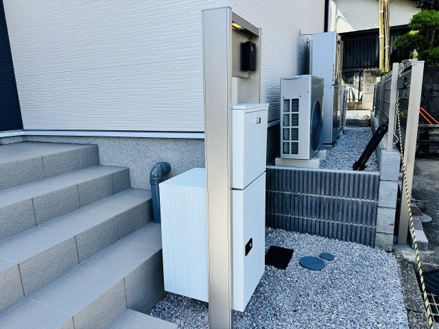 八王子市　中野上町　新築一戸建て　０１期の設備|～不在時の荷物受け取りに便利な宅配ボックスつき～
