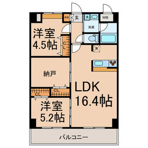 【間取り】 | カーサビアンカ黒川
