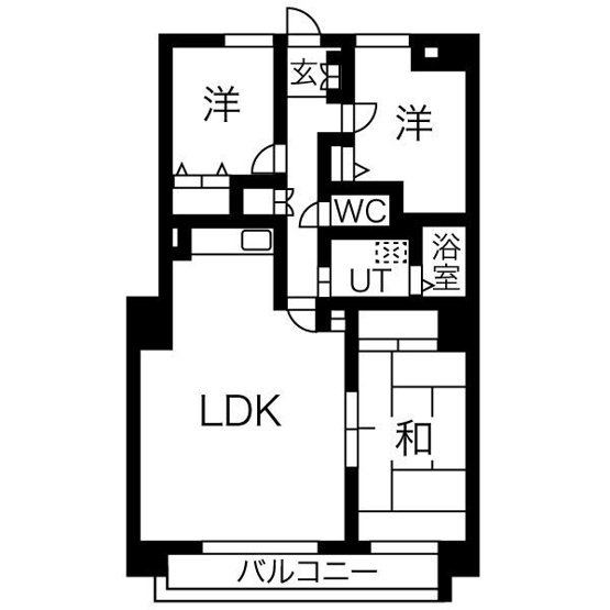 【間取り】 | ヴィアーレマルフク南館