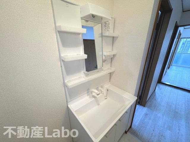 徳島市南沖洲１丁目のアパートの洗面所