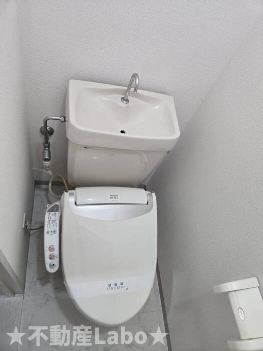 ヴィラセゾン　A棟のトイレ