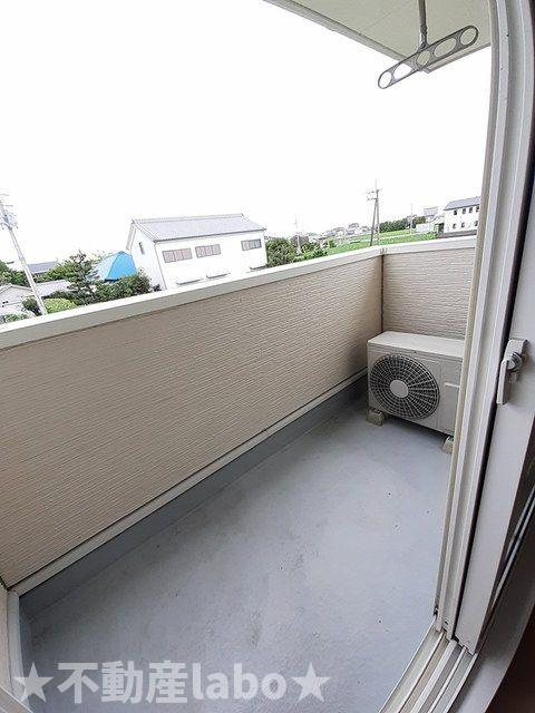 サンパティークパレス　Ａのバルコニー