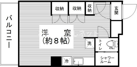 パレドール乃木坂【おとり物件なし】#学生・社会人にオススメ！初期費用分割払いOK！の間取り