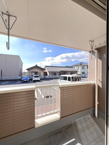 鶴見スクエアⅡのバルコニー